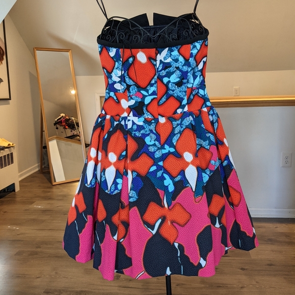 Petter pilotto colored dress size 8 - Picture 5 of 7